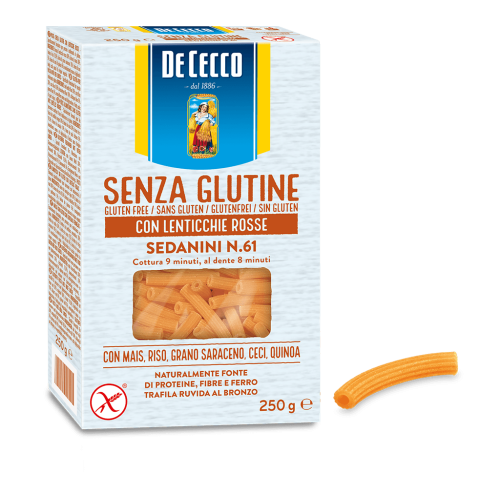 SEDANINI N° 61 PASTA DE CECCO 500 Gr - Italy Food Shop