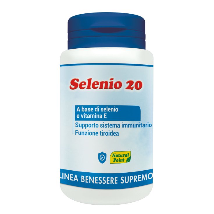 Selenium 20 Supremo Natural Point Wellness Line 60 Capsules