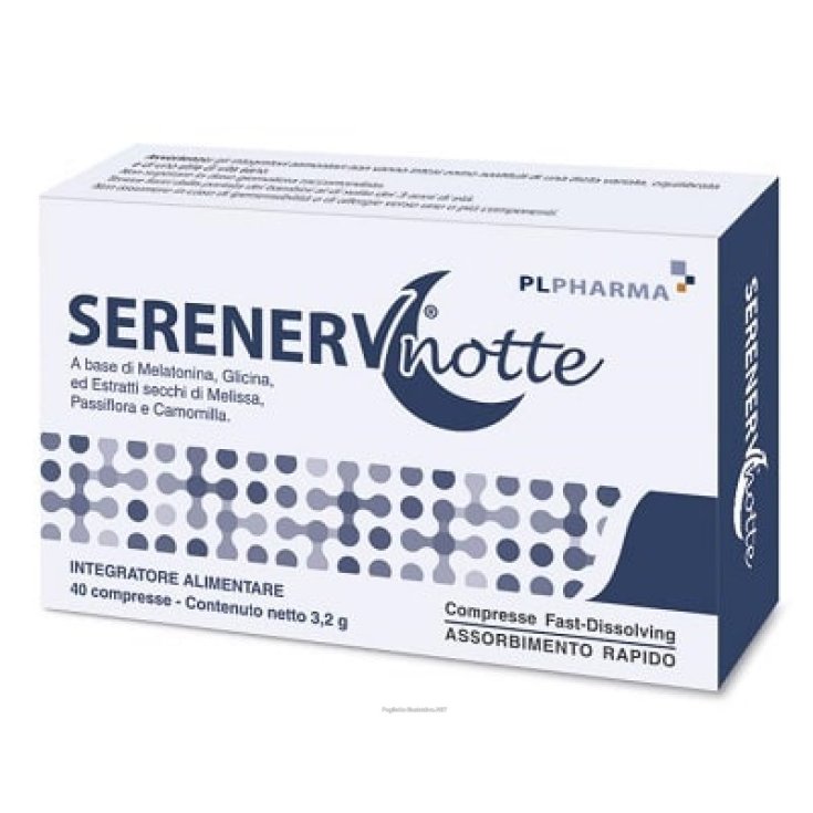 Serenerv Notte® PL Pharma 40 Tablets