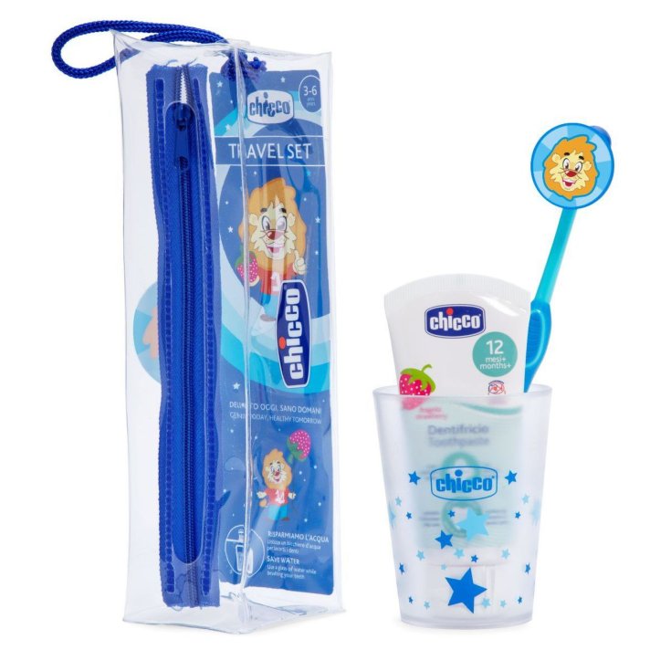 Chicco Light Blue Oral Hygiene Set 36 + M