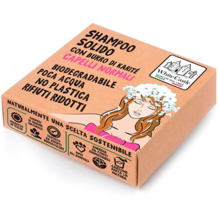 Solid Shampoo for Normal Hair White Castle 80g