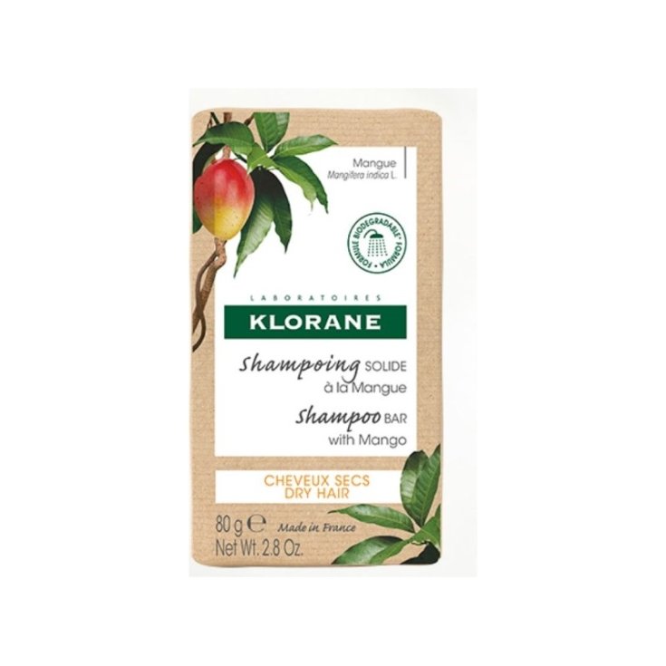 Solid Shampoo Klorane 80g Mango