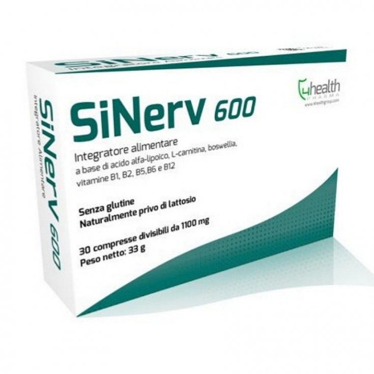 SiNerv 600 4 Health 30 Tablets