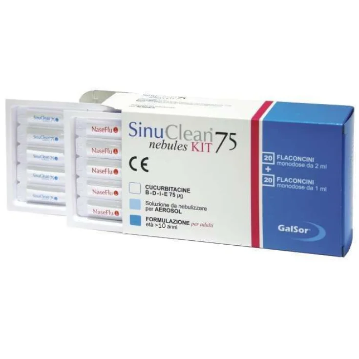 Sinuclean Nebules 75 Kit Galsor 20x3ml