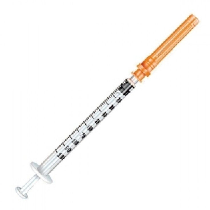 Sterile Syringe With Needle G27 x 1/2 PIC 1 Piece