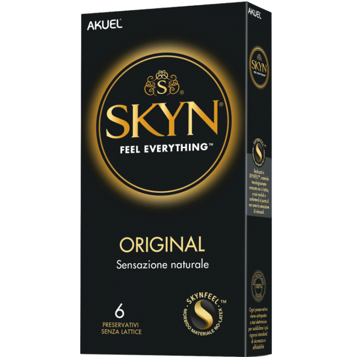 Skin Original Akuel 6 Latex Free Condoms