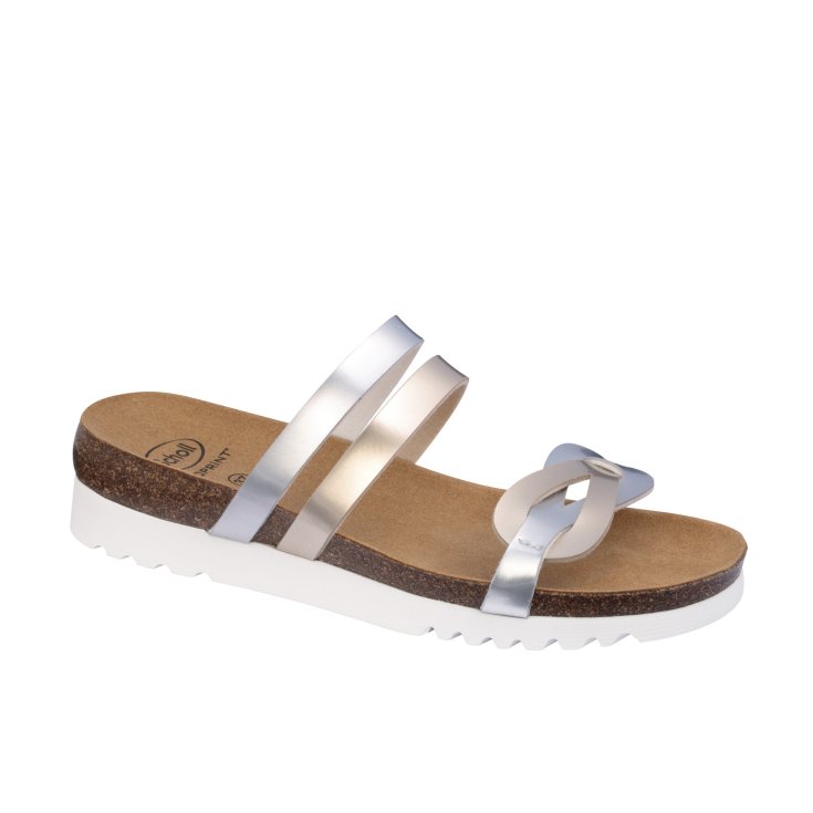 Sofia Scholl® Platinum Bioprint® Woman Sandal Size 36
