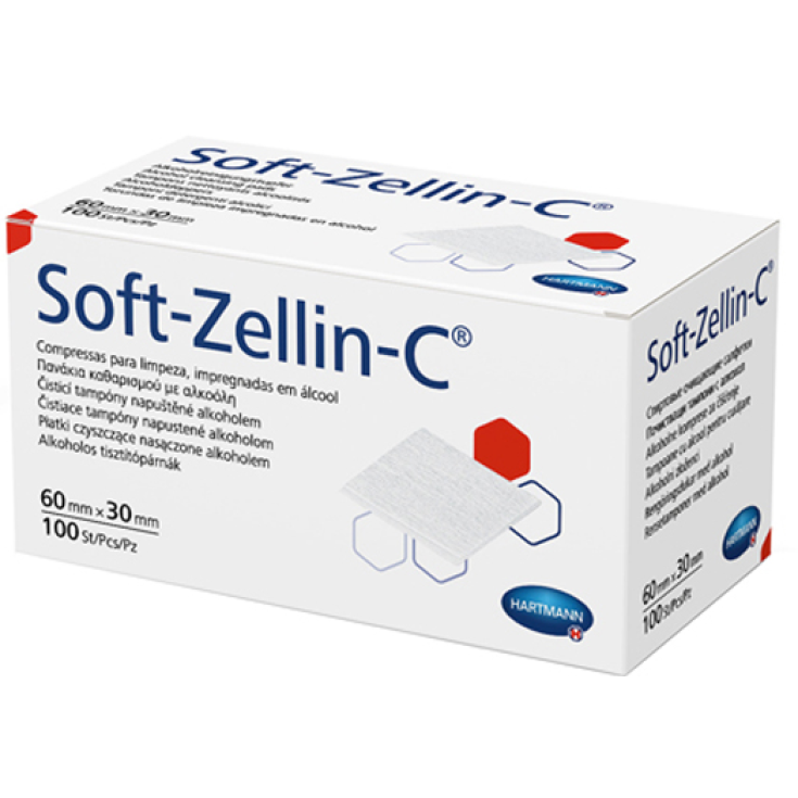 Soft-Zellin-C Hartmann 100 Pieces