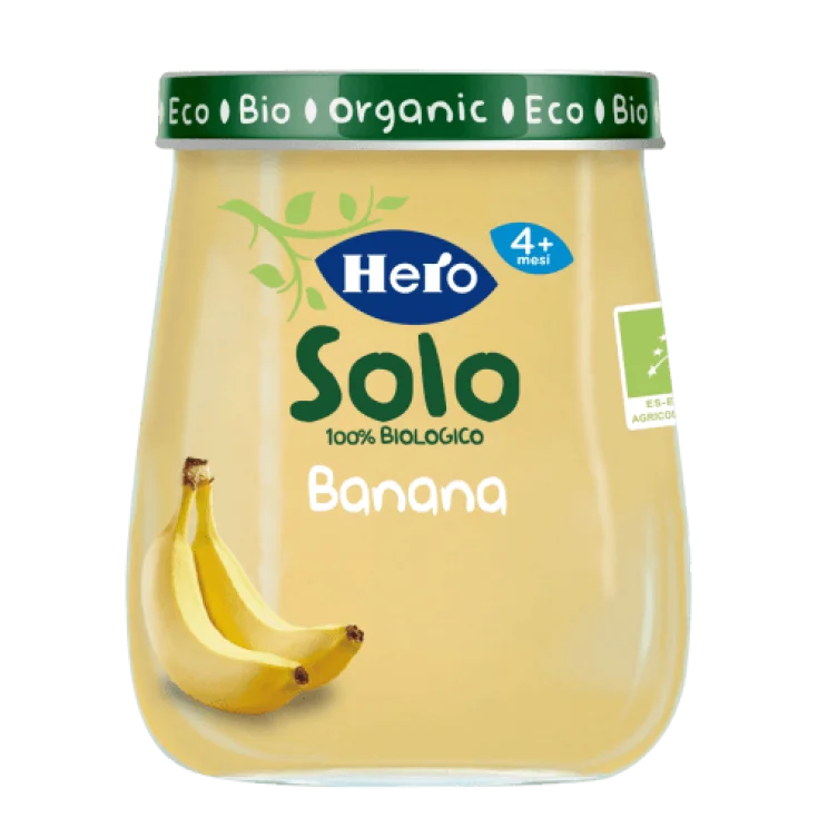 Only Homogenized Fruit Hero 120g Organic Banana