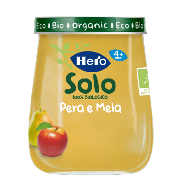 Only Homogenized Fruit Hero 120g Organic Pear And Apple