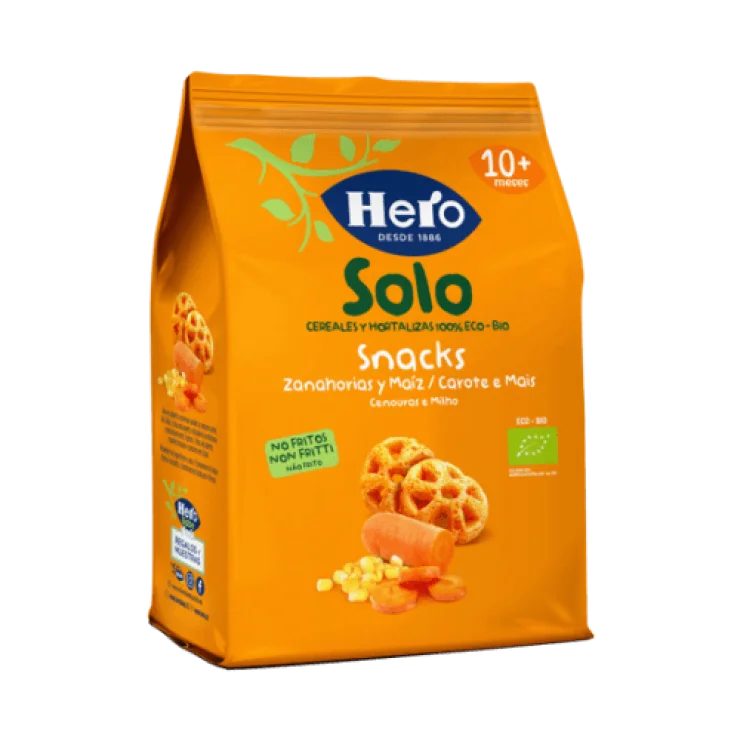Only Carrot And Corn Hero Snack 40g