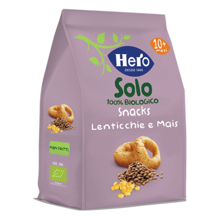 Only Lentils And Corn Hero Snacks 50g