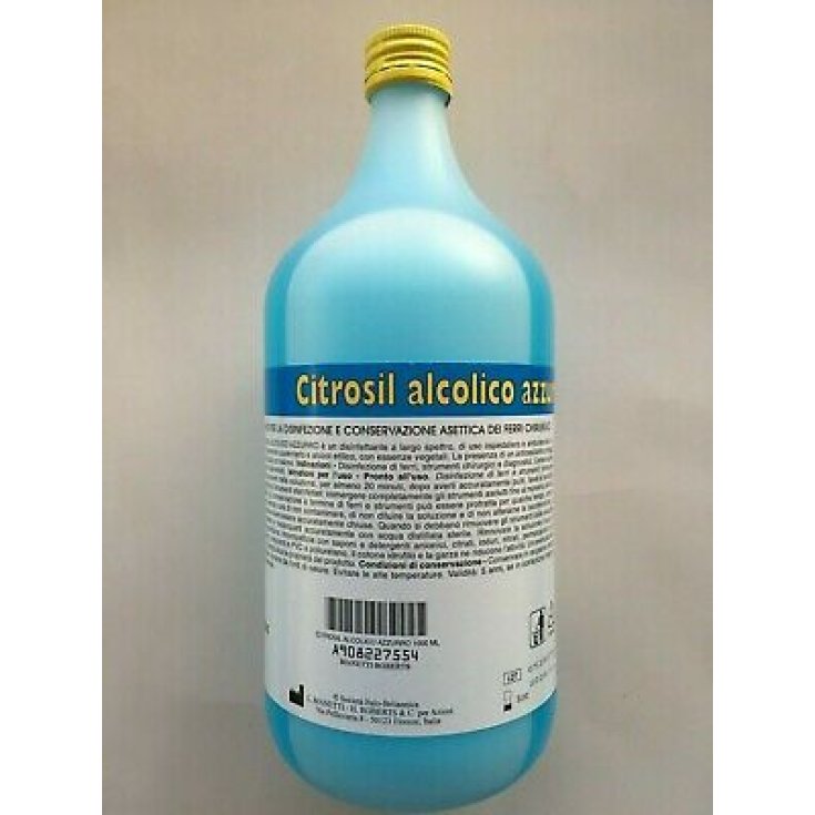 Blue Alcoholic Solution Disinfectant Citrosil 1000ml