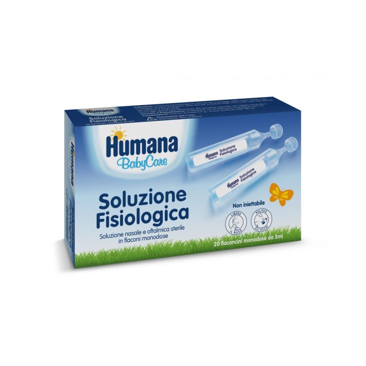 Humana BabyCare Physiological Solution 20 Vials of 5 ml