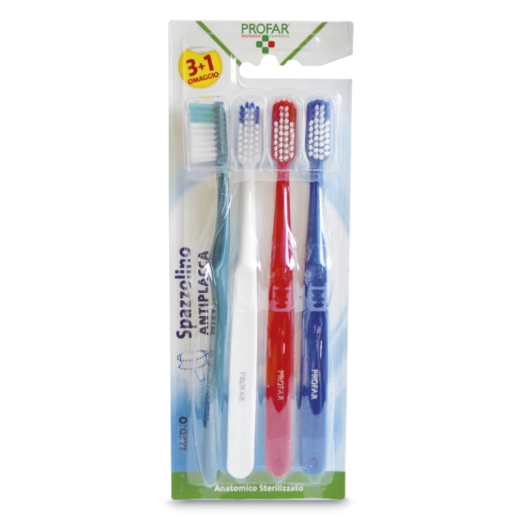 Anti-plaque brushes Oxygen Profar 4 Pieces