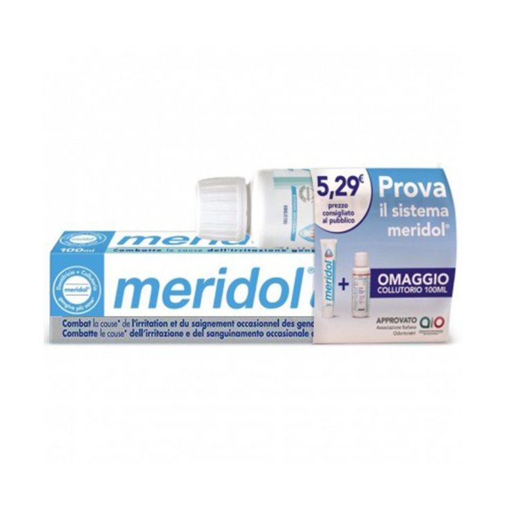 Special Pack Toothpaste + Meridol® Mouthwash 75ml + 100ml