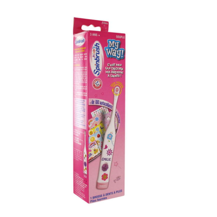 Spinbrush My Way IBSA Pink Electric Toothbrush