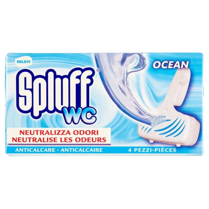 SPUFF WC TABLET 4 PCS OCEAN