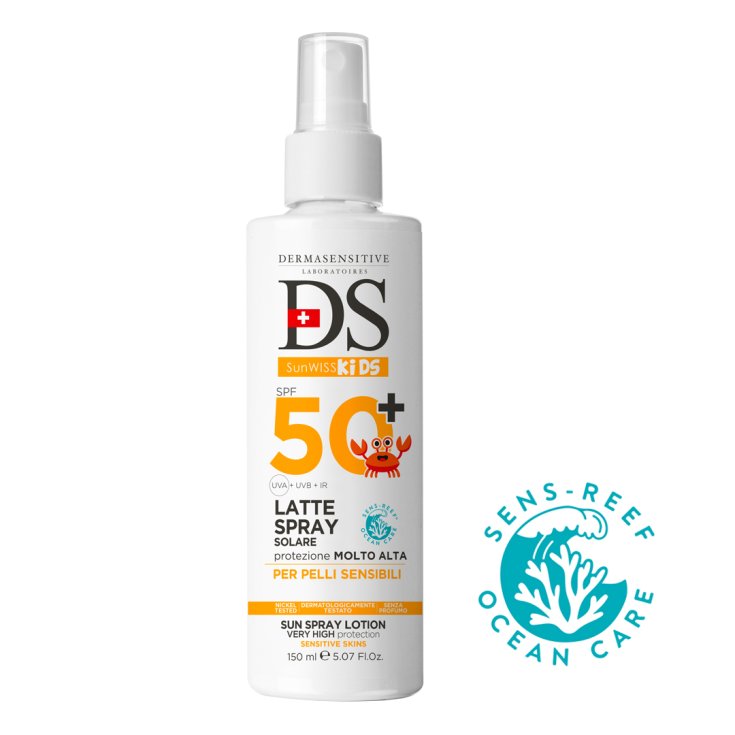 Sun Spray SPF 50+ Kids DS SUNWISS 150ml