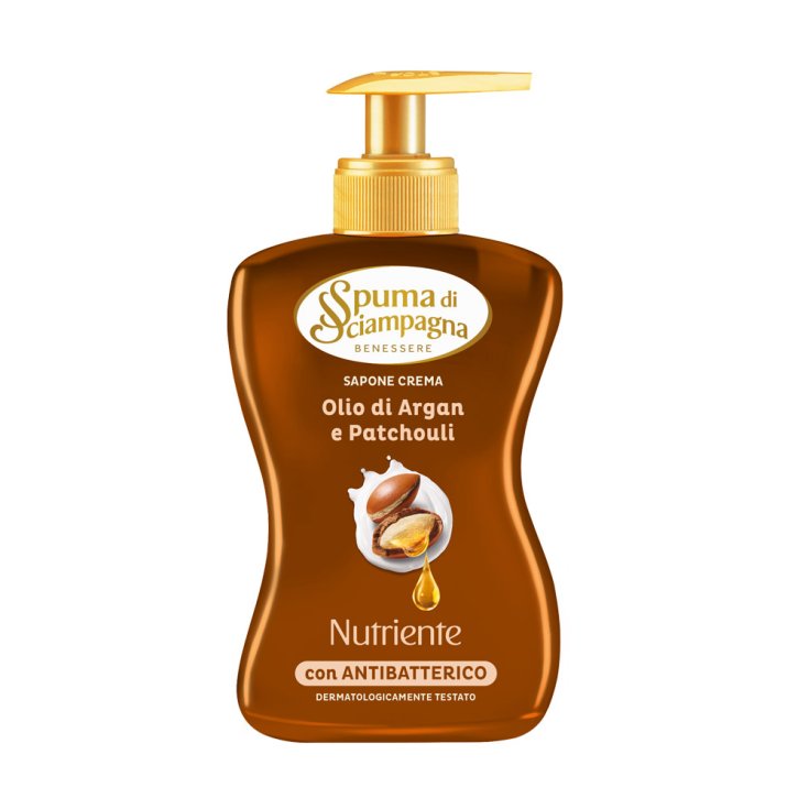 Argan and Patchouli Cream Soap Spuma Di Sciampagna 500ml