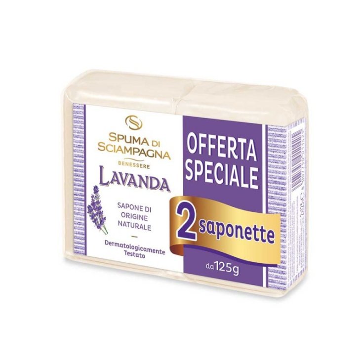 Lavender Soap Spuma Di Sciampagna 2x125g
