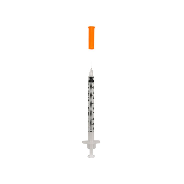 Sterile Syringe G30 0,30x8 Farmac-Zabban 100 Pieces