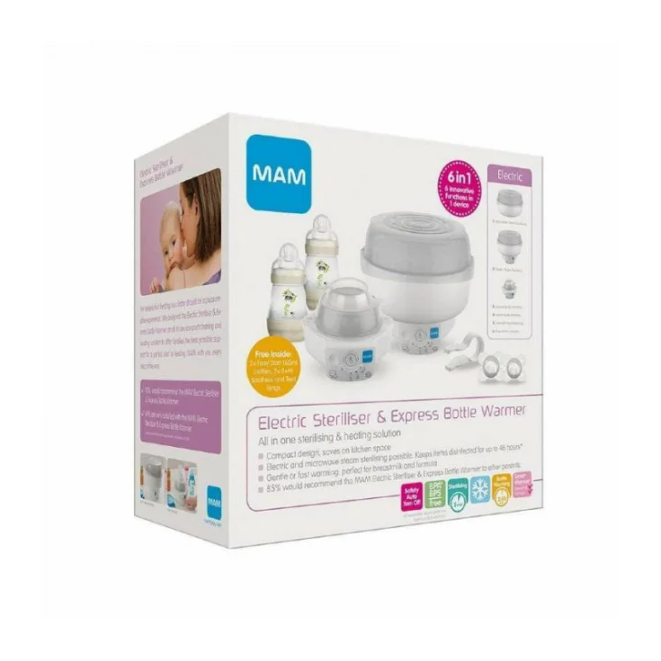 6 in 1 Electric Sterilizer Mam Kit