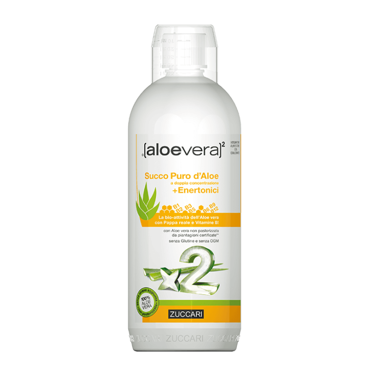 AloeVera2 Pure Aloe Juice + Enertonici Zuccari 1000ml