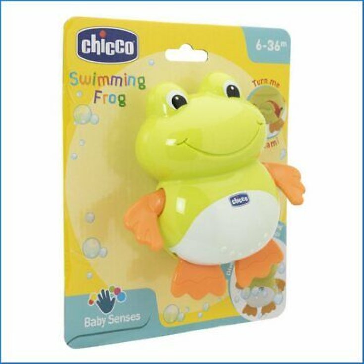 Swimming Frog Baby Senses Chicco 6M + - Loreto Pharmacy