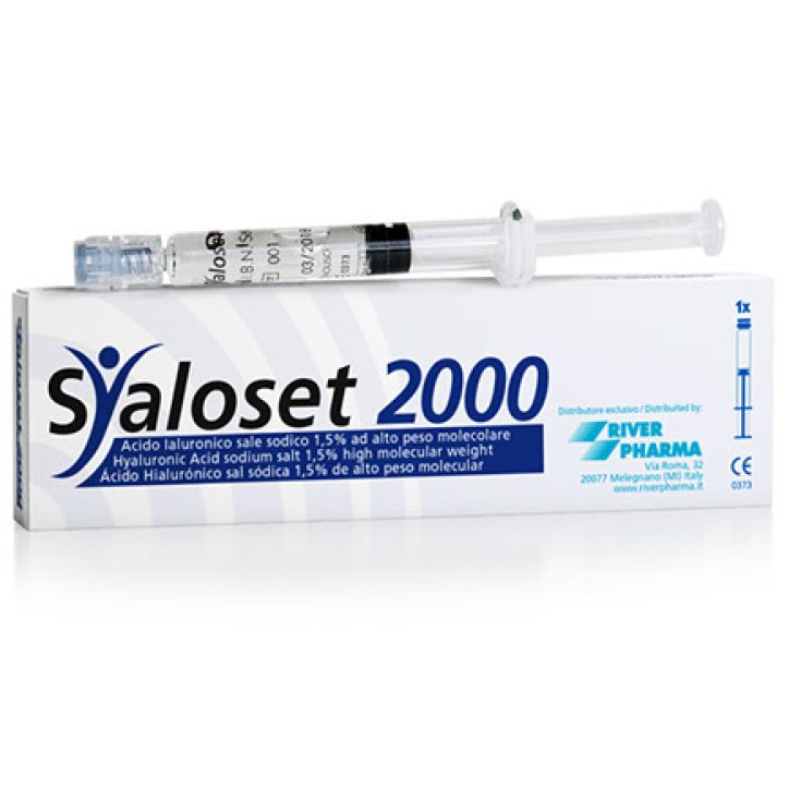 Syaloset 2000 River Pharma Syringe 1,5% 2ml