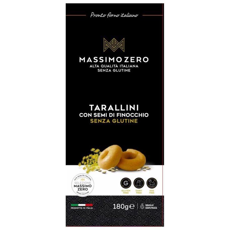 Taralli With Fennel Seeds MASSIMO ZERO 180g