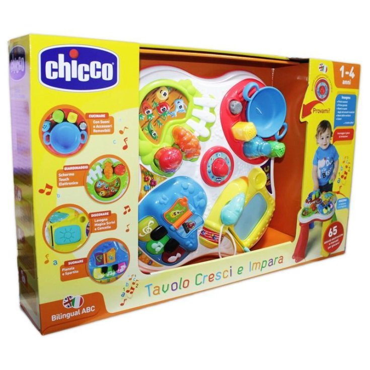 Table Grow And Learn Bilingual ABC CHICCO 1-4 Years