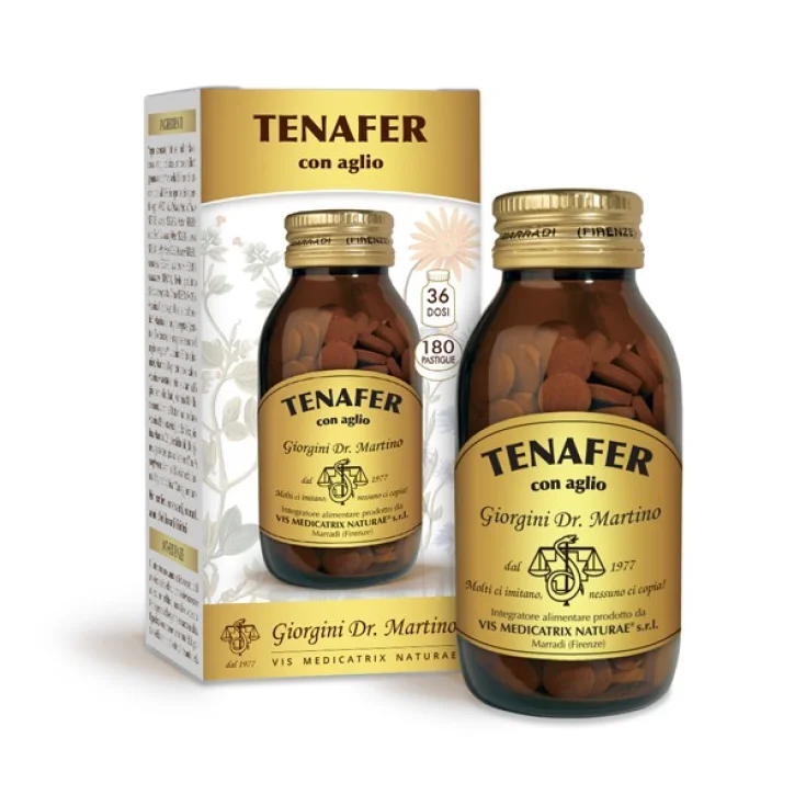 Tenafer With Garlic Dr. Giorgini 180 Tablets