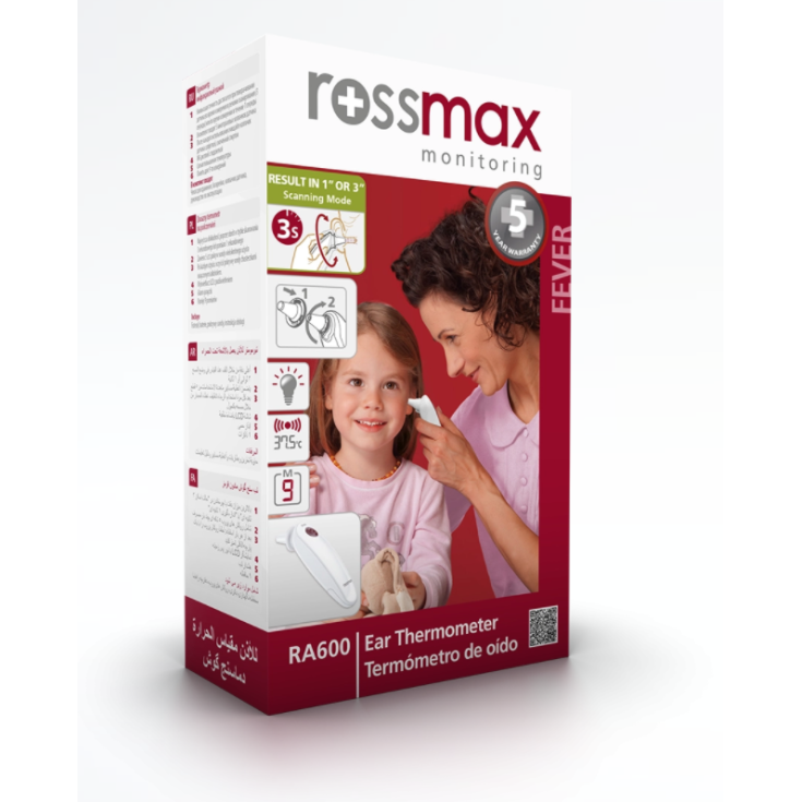 Infrared Ear Thermometer RossMax Kit