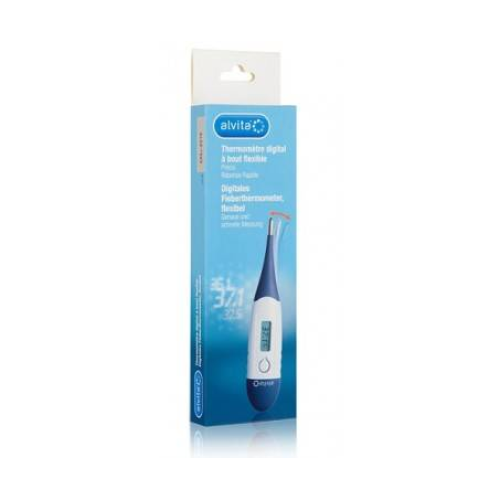 Digital Thermometer Flexible Tip Alvita Loreto Pharmacy