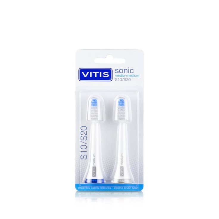 Sonic Replacement Head Vitis® 2 Pieces - Loreto Pharmacy