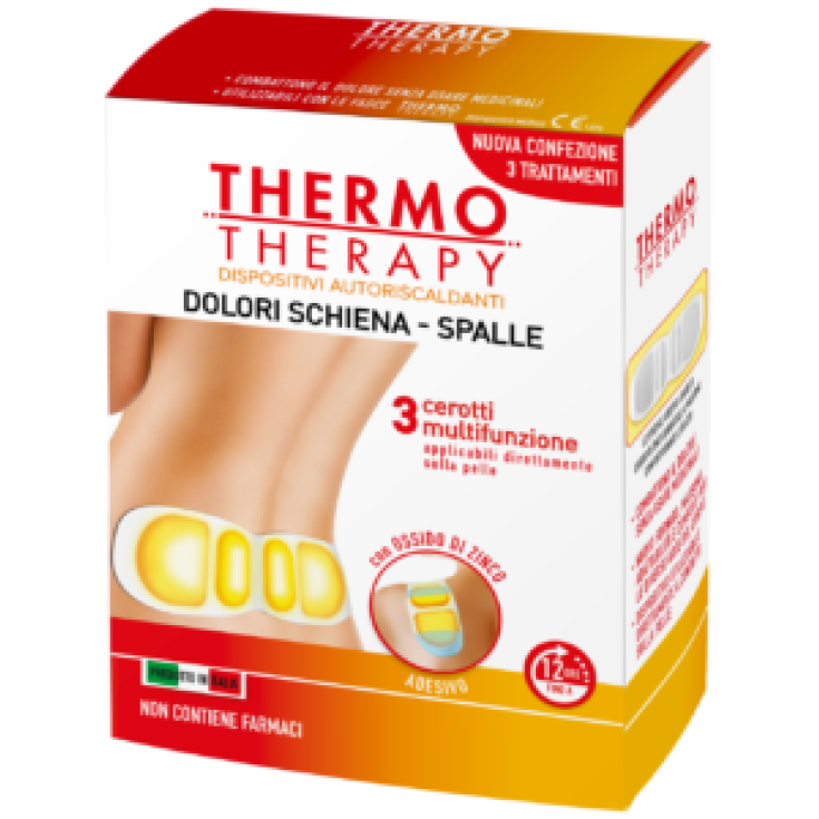 THERMO THERAPY Back Pain Shoulders NatureLab 3 Multifunction Patches