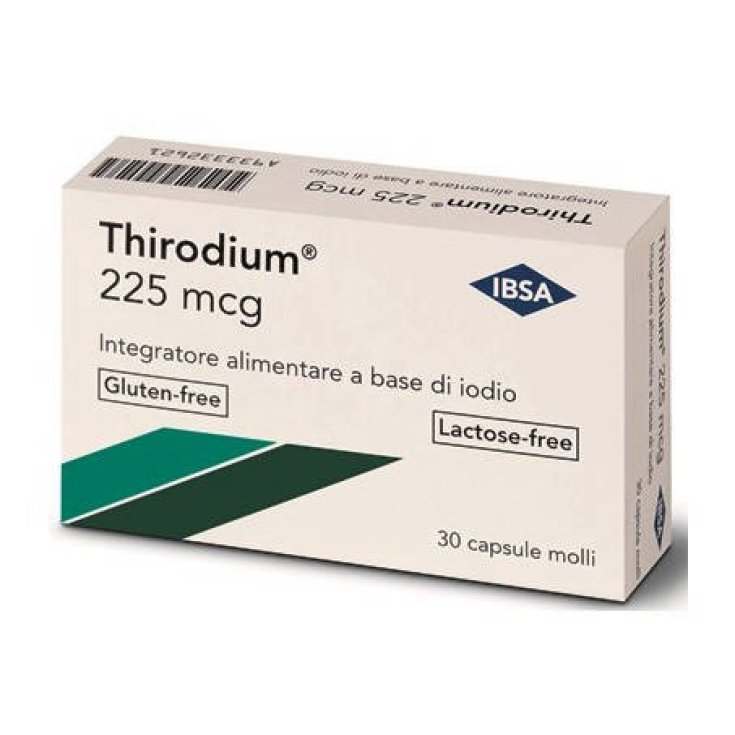 Thirodium 225mcg IBSA 30 Soft Capsules