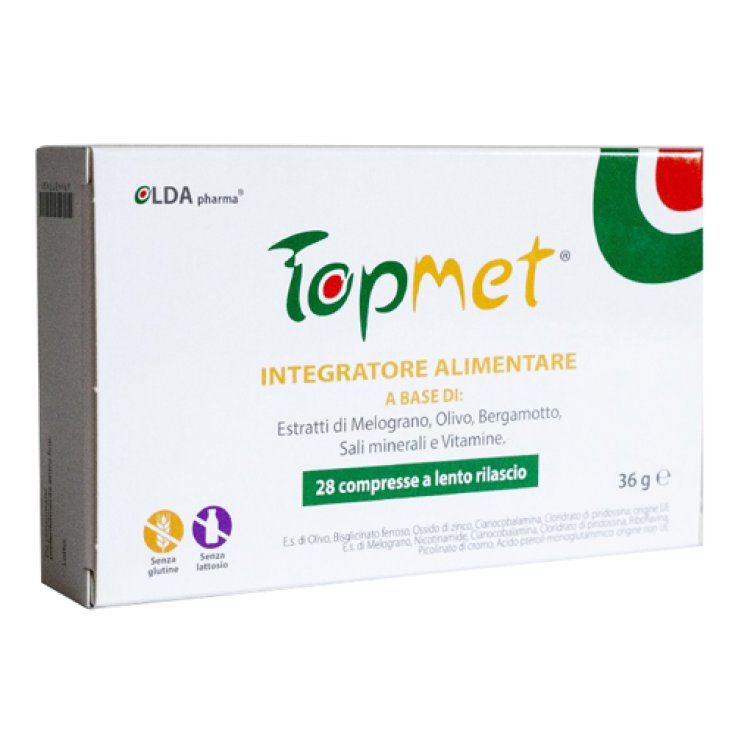 Topmet LDA Pharma 28 Slow Release Tablets
