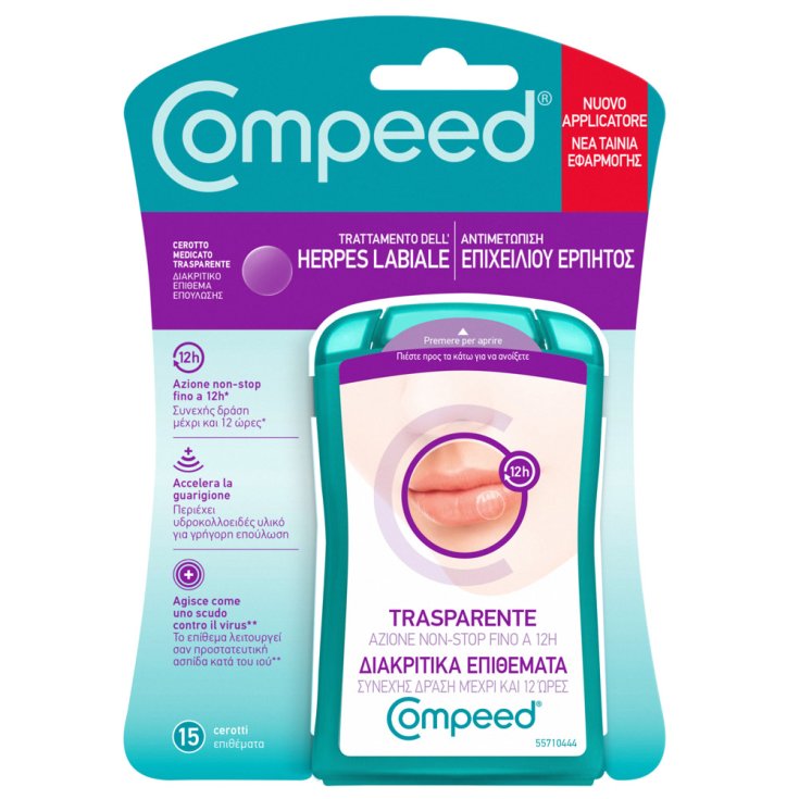 Compeed® Herpes Labial Treatment 15 Patches