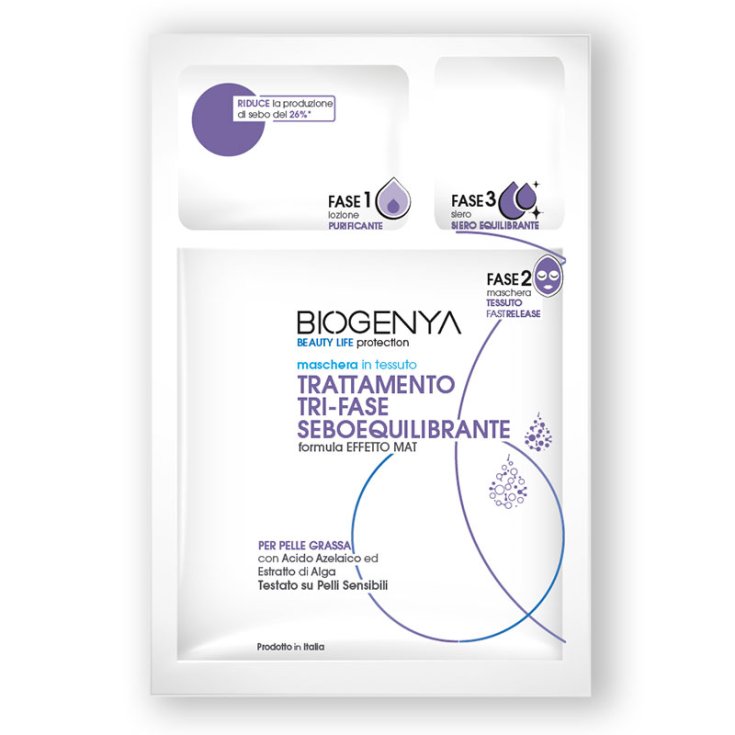 Biogenya Single-dose Sebum Balancing Tri-Phase Treatment