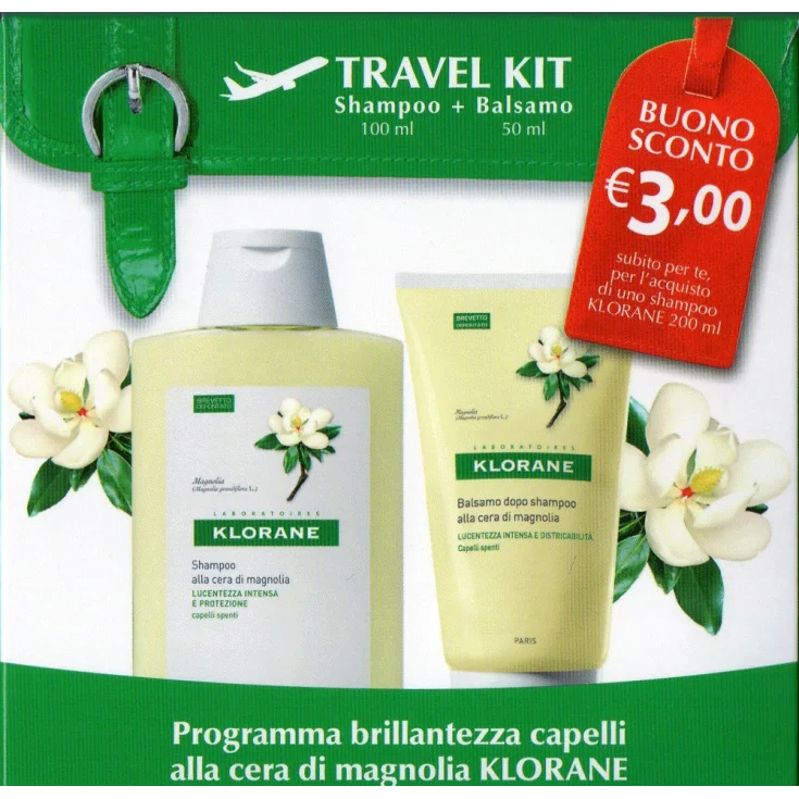 Avena Travel Kit Klorane 100ml + 50ml