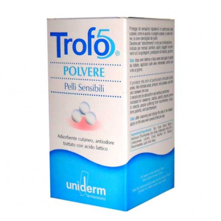 Trofo5 UNIDERM Sensitive Skin Powder 50g