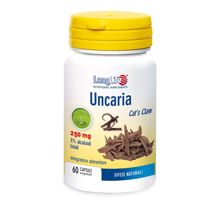 Uncaria 250mg LongLife 60 Vegetarian Capsules