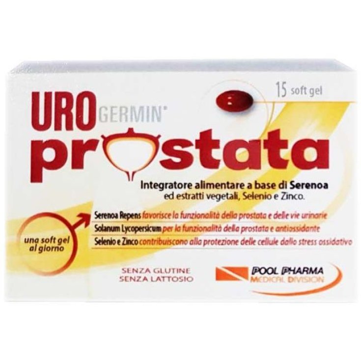 Urogermin Prostata Food Supplement 15 Softgels