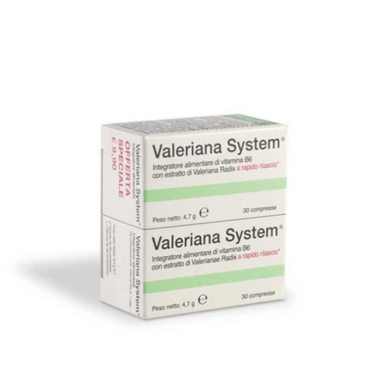 Valerian System Sanifarma 30 + 30 Tablets