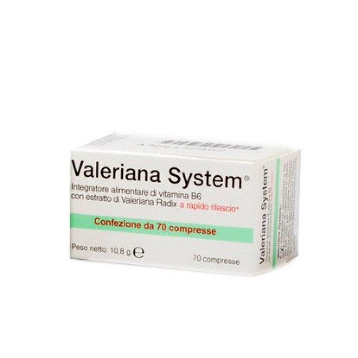 Valerian System Sanifarma 70 Tablets