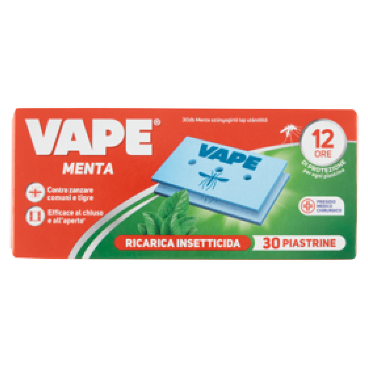 Refill Menta VAPE 30 Platelets - Loreto Pharmacy