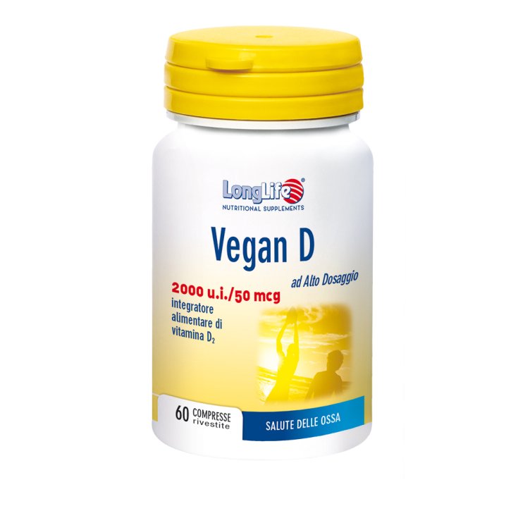 Vegan D 2000 ui LongLife 60 Coated Tablets