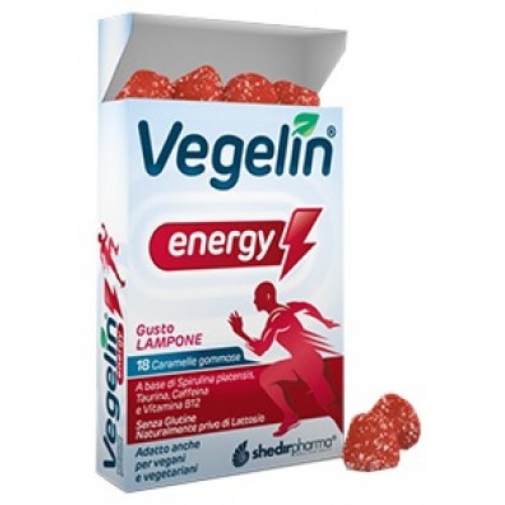 Vegelin Energy Shedir Pharma 18 Gummy Candies